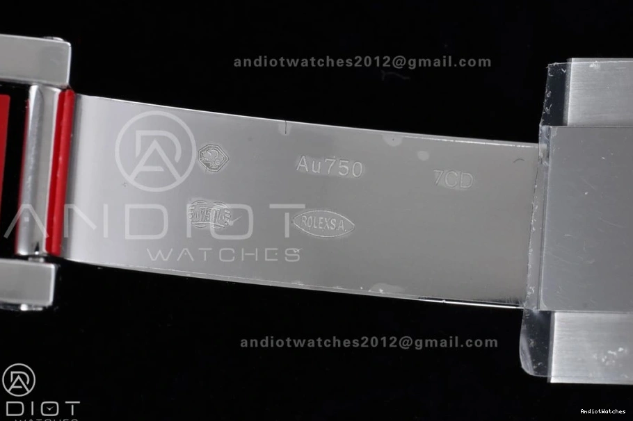 SoftTouch Diamonds Strap Silver Daytona VS4131 on Dial Edition 816 Oysterflex 1:1 VSF Best Black V2 (Weighted) 126519 1123